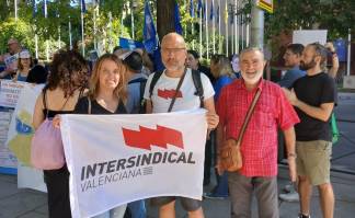 Intersindical Valenciana participa a la reunió amb la Comissió Europea dins la coalició Líneas Rojas