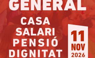 Intersindical Valenciana convoca legalment la vaga general de l’11 de novembre pel dret a l’habitatge i unes condicions de vida dignes