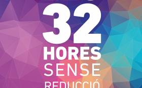 Per les 32 hores sense reducció de salari